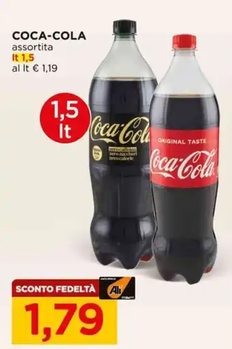 Coca-Cola assortita