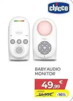 Bimbo Store chicco BABY AUDIO MONITOR offerta