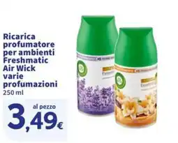 Sigma Ricarica profumatore per ambienti Freshmatic Air Wick offerta