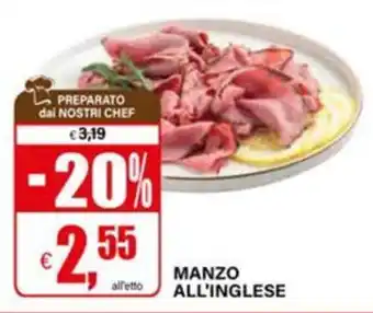 MANZO ALL'INGLESE