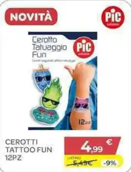 Bimbo Store Cerotto Tatuaggio Fun PIC offerta