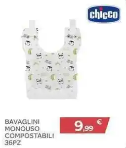 Bimbo Store Bavaglini monouso compostabili chicco offerta