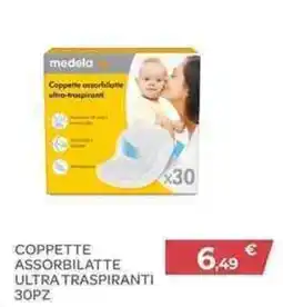 Bimbo Store Coppette assorbilatte ultra traspiranti medela offerta
