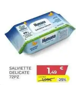 Bimbo Store Salviettine delicate Humana offerta