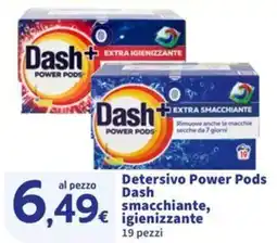 Sigma Detersivo Power Pods Dash smacchiante, igienizzante offerta