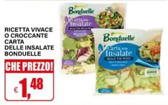 Il Gigante Carta delle Insalate Bonduelle offerta