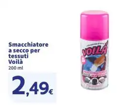 Sigma Smacchiatore a secco per tessuti Voilà offerta