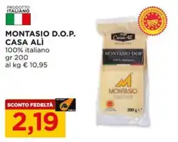 Alì Supermercati Montasio D.O.P. Casa Alì offerta