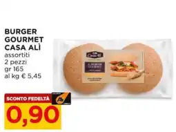 Alì Supermercati Burger Gourmet Casa Alì offerta
