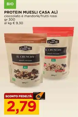 Alì Supermercati Protein Muesli Casa Alì offerta