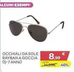 Bimbo Store OCCHIALI DA SOLE RAYBAN A GOCCIA offerta
