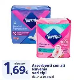 Sigma Assorbenti con ali Nuvenia offerta