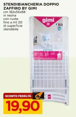 Alì Supermercati Stendibiancheria doppio Zaffiro by Gimi offerta