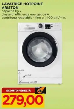 Alì Supermercati LAVATRICE HOTPOINT ARISTON offerta