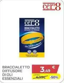 Bimbo Store cer'8 BRACCIALETTO DIFFUSORE DI OLI ESSENZIALI offerta