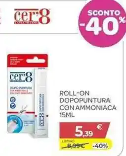 Bimbo Store cer'8 Roll-on dopopuntura con ammoniaca offerta