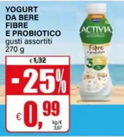 Il Gigante YOGURT DA BERE FIBRE E PROBIOTICO offerta