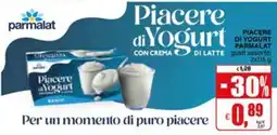 Il Gigante Piacere di Yogurt Parmalat offerta