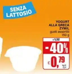 Il Gigante YOGURT ALLA GRECA ZYMIL offerta