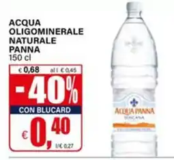 Il Gigante Acqua Panna offerta