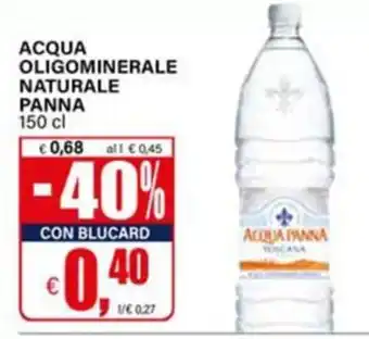 Il Gigante Acqua Panna offerta