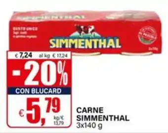 Il Gigante CARNE SIMMENTHAL offerta