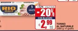 Il Gigante RIO more Tonno al naturale offerta