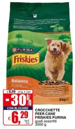 Il Gigante Crocchette peer cane Friskies Purina offerta