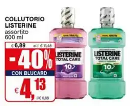 Il Gigante Collutorio Listerine assortito offerta