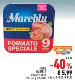 Conad Superstore Tonno Mareblu offerta