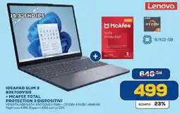 Euronics Bruno Lenovo IDEAPAD SLIM 3 offerta