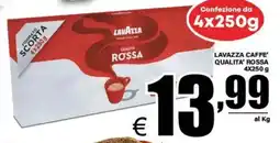 DEM LAVAZZA CAFFE' QUALITA' ROSSA offerta