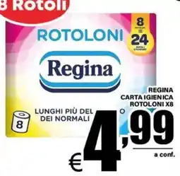 DEM Regina carta igienica rotoloni offerta