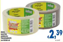 DEM INKOL NASTRO ADESIVO/ TRASPARENTE offerta