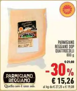 Conad Superstore Parmigiano Reggiano Quattrocolli offerta