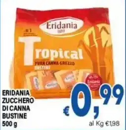 DEM Eridania Zucchero di canna Bustine offerta