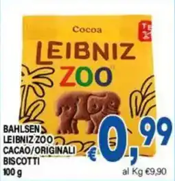 DEM BAHLSSEN LEIBNIZ ZOO CACAO/ORIGINALI BISCOTTI offerta