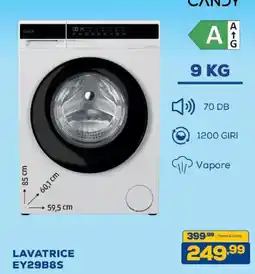 Euronics Bruno CANDY LAVATRICE EY29B8S offerta