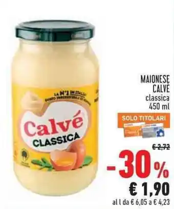 Conad Superstore Maionese Calvé classica offerta