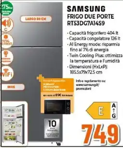 Expert SAMSUNG FRIGO DUE PORTE offerta