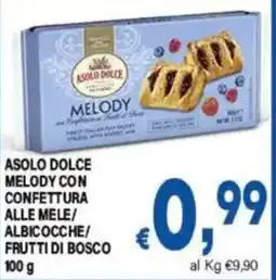 DEM ASOLO DOLCE MELODY CON CONFETTURA ALLE MELE/ALBICOCCHE/FRUTTI DI BOSCO offerta