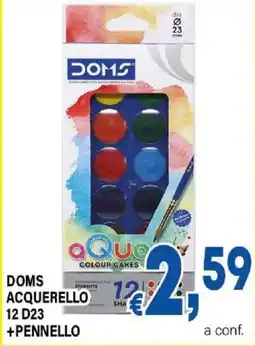 DEM DOMS ACQUERELLO offerta