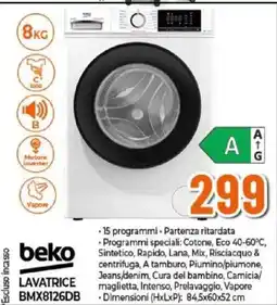 Expert LAVATRICE BEKO BMX8126DB offerta