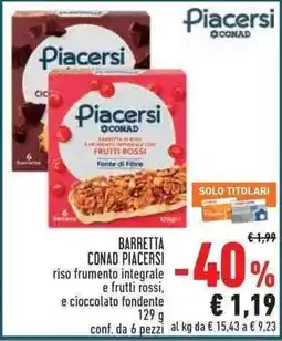 Conad Superstore Barretta CONAD PIACERSI offerta