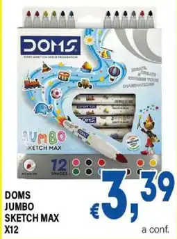 DEM DOMS JUMBO SKETCH MAX offerta