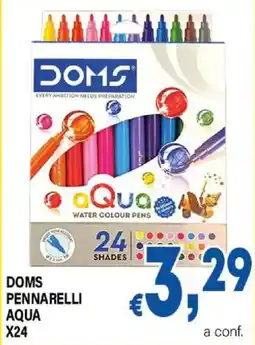 DEM DOMS PENNARELLI AQUA offerta