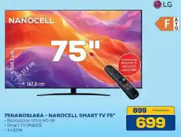 Euronics Bruno LG NANOCCELL SMART TV 75" offerta