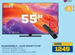 Euronics Bruno LG OLED SMART TV 55" offerta