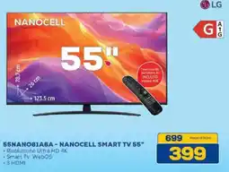 Euronics Bruno LG 55NANO81A6A - NANOCELL SMART TV 55" offerta