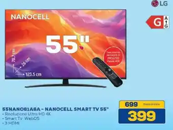 LG 55NANO81A6A - NANOCELL SMART TV 55"